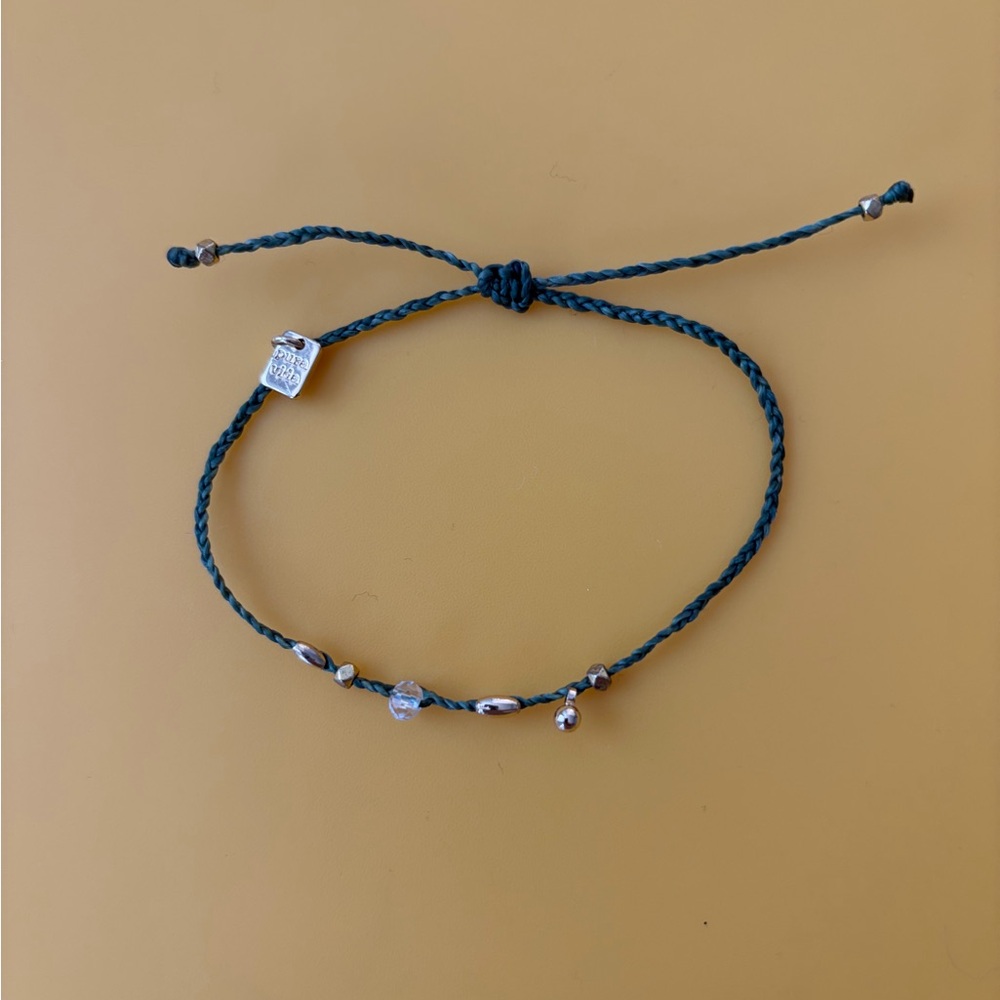 Pura Vida Green Bracelet
